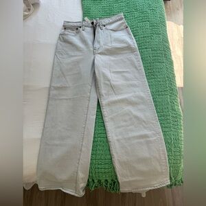 NWT Madewell Perfect vintage wide leg crop Jean